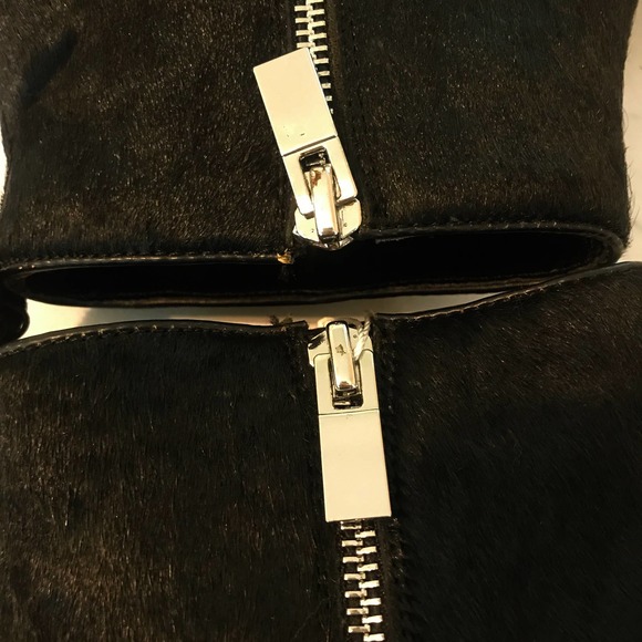 NWT Zara Faux Fur Booties Size 7.5 - Picture 7 of 7